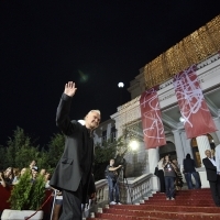 Director Béla Tarr, Honorary Hart of Sarajevo, Festival Opening, Red Carpet, 2013, © Obala Art Centar