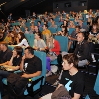 Screening of the film ADRIA BLUES, Cinema City, 2013, © Obala Art Centar