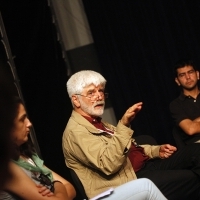 Lecture by Gyulu Guzdug, Sarajevo Talent Campus, 2013, © Obala Art Centar