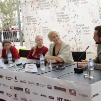 Crew of the film TALEA, Press Conference, Competition Programm Festure Film, Festival Square, 2013, © Obala Art Centar