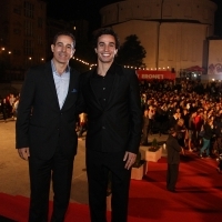 Adam Bakri and Waleed Zuiter, Film OMAR, Open Air Programme, !hej Open Air Cinema, 2013, © Obala Art Centar