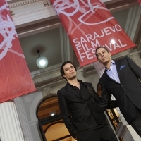 Adam Bakri and Waleed Zuiter, Film OMAR, 19th Sarajevo Film Fetival, Red Carpet, 2013, © Obala Art Centar