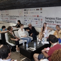 Open Sessions, Industry Terrace, 19th Sarajevo Film Festival, 2013, © Obala Art Centar