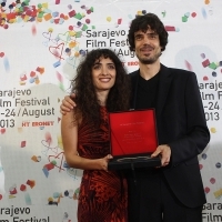 Festival Awards, Directors Nana Ekvtimishvili and Simon Groß, IN BLOOM, 19th Sarajevo Film Festival, National Theater, 2013, © Obala Art Centar 