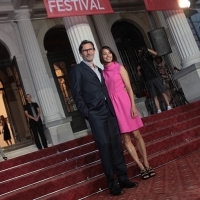 Michel Hazanavicius - Director of the film THE SEARCH, Bérénice Bejo - Actress of the film THE SEARCH at Red Carpet, National Theatre, Sarajevo Film Festival, 2014 (C) Obala Art Centar