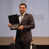 Danis Tanović - Recipient of Honorary Heart of Sarajevo, Festival Awards, Sarajevo Film Festival, 2014 (C) Obala Art Centar