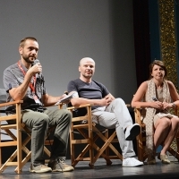 Cast and crew of the film BRIDES, Press conference, National Theatre, Sarajevo Film Festival, 2014 (C) Obala Art Centar
