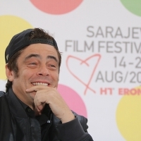 Benicio del Toro, A PERFECT DAY, Coffee with... Programme, Festival Square, 21. Sarajevo Film Festival, 2015 (C) Obala Art Centar