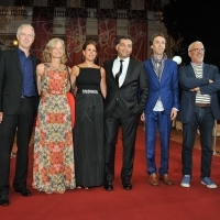 Director and casts of the film TIGERS, Red Carpet, National Theatre Sarajevo, 21. Sarajevo Film Festival, 2015 (C) Obala Art Centar