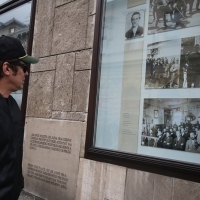 Benicio Del Toro, Sarajevo Sightseeing Tour, Sarajevo Mahala Tour, Sarajevo Film Festival, 2015 (C) Obala Art Centar