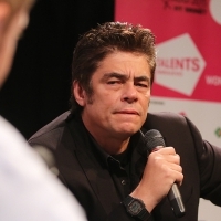 TRIGGERS OF CINEMATIC CURIOSITY, Master class by Benicio Del Toro, moderated by Mike Goodridge, ASU Open Stage, Academy of Performing Arts, 21. Sarajevo Film Festival, 2015 (C) Obala Art Centar