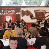 Festival Square, Talents Breakfast Hosted by Atlantic Grupa, 28th Sarajevo Film Festival, 2022 (C) Obala Art Centar