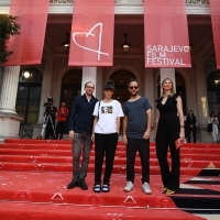 Crew: Gentle and Elma Tataragić, Red Carpet, 28th Sarajevo Film Festival, 2022 (C) Obala Art Centar