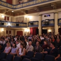 IN FOCUS: Pero Q&A with the director Damjan Kozole, National Theater, 29th Sarajevo Film Festival, 2023 (C) Obala Art Centar