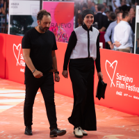 Aida Begić, Director, Red Carpet, National Theatre, 30th Sarajevo Film Festival, 2024 (C) Obala Art Centar