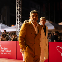 Danis Tanović, Director, Red Carpet, National Theatre, 30th Sarajevo Film Festival, 2024 (C) Obala Art Centar