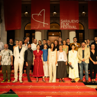 Crew: My Late Summer, Red Carpet, National Theatre, 30th Sarajevo Film Festival, 2024 (C) Obala Art Centar