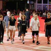 Crew: BLOCK 5, Red Carpet, National Theatre, 30th Sarajevo Film Festival, 2024 (C) Obala Art Centar