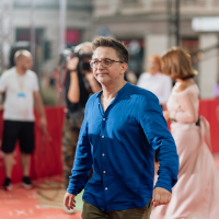 Timur Makarević, Director, Red Carpet, National Theatre, 30th Sarajevo Film Festival, 2024 (C) Obala Art Centar
