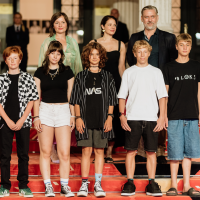 Crew: BLOCK 5, Red Carpet, National Theatre, 30th Sarajevo Film Festival, 2024 (C) Obala Art Centar