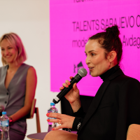 Noomi Rapace, Actress, Talents Sarajevo Opening with Noomi Rapace, Talents Sarajevo House (European House of Culture and National Minorities), 30th Sarajevo Film Festival, 2024 (C) Obala Art Centar