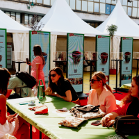 Festival Breakfast hosted by Atlantic Group, Festival Square, 30th Sarajevo Film Festival, 2024 (C) Obala Art Centar