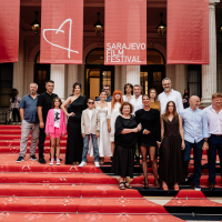 Crew: Backup, Red Carpet, National Theatre, 30th Sarajevo Film Festival, 2024 (C) Obala Art Centar