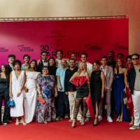 Crew: KOMAR, Photo Call, Cineplexx Cinema, 30th Sarajevo Film Festival, 2024 (C) Obala Art Centar