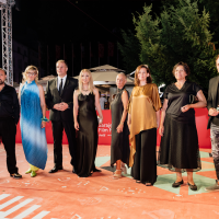 Crew: I know your soul, Red Carpet, National Theatre, 30th Sarajevo Film Festival, 2024 (C) Obala Art Centar