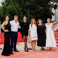 Cast: Backup, Red Carpet, National Theatre, 30th Sarajevo Film Festival, 2024 (C) Obala Art Centar