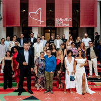 Crew: KOMAR, Red Carpet, National Theatre, 30th Sarajevo Film Festival, 2024 (C) Obala Art Centar