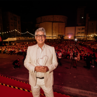 Alexander Payne, Screening of the film SIDEWAYS by Alexander Payne, Coca-Cola Open Air Cinema, 30th Sarajevo Film Festival, 2024 (C) Obala Art Centar