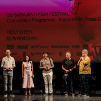 Press conference of HOLY WEEK by Andrei Cohn, National Theatre, 30th Sarajevo Film Festival, 2024 (C) Obala Art Centar