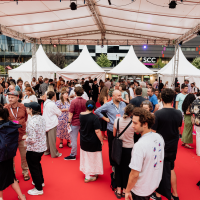 Industry Drink, Festival Garden, 30th Sarajevo Film Festival, 2024 (C) Obala Art Centar