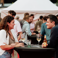 Industry Drink, Festival Garden, 30th Sarajevo Film Festival, 2024 (C) Obala Art Centar