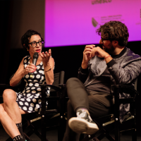 Press conference of the film Arcadia by Yorgos Zois,  National Theatre, 30th Sarajevo Film Festival, 2024 (C) Obala Art Centar