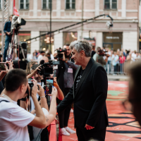 Srđan Vuletić, Director, Red Carpet, National Theatre, 30th Sarajevo Film Festival, 2024 (C) Obala Art Centar	