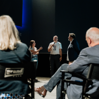 Human Rights Day panel discussion, Cineplexx Cinema, 30th Sarajevo Film Festival, 2024 (C) Obala Art Centar