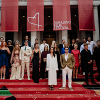 	Crew: Gym, Red Carpet, National Theatre, 30th Sarajevo Film Festival, 2024 (C) Obala Art Centar