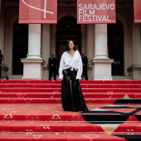 Daniela Trbović, Red Carpet, National Theatre, 30th Sarajevo Film Festival, 2024 (C) Obala Art Centar