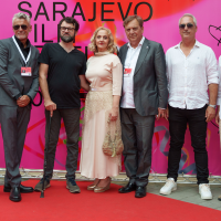 CREW: Nobelovac, Photo Call, Cineplexx Cinema, 30th Sarajevo Film Festival, 2024 (C) Obala Art Centar