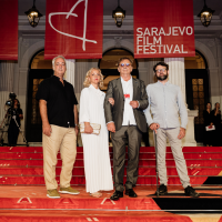 Crew: The Nobelist, Red Carpet, National Theatre, 30th Sarajevo Film Festival, 2024 (C) Obala Art Centar