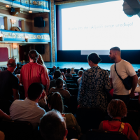 Press screening of the film ARCADIA by Yorgus Zois, National Theatre, 30th Sarajevo Film Festival, 2024 (C) Obala Art Centar