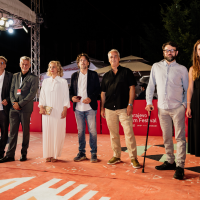 Crew: The Nobelist, Red Carpet, National Theatre, 30th Sarajevo Film Festival, 2024 (C) Obala Art Centar