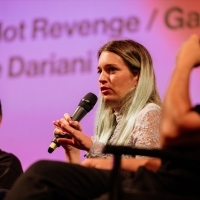 Fanny Sorgo, Director, Competition Programme - Short Film Q&A, National Theatre, 30th Sarajevo Film Festival, 2024 (C) Obala Art Centar
