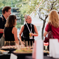 Festival breakfast in partnership with Advantage Austria, Festival Garden, 30th Sarajevo Film Festival, 2024 (C) Obala Art Centar