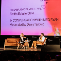 Masterclass - Meg Ryan, Festival Center (BKC), 30th Sarajevo Film Festival, 2024 (C) Obala Art Centar
