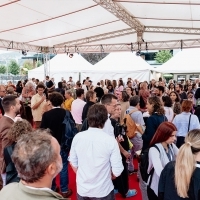 Industry Drink, Festival Garden, 30th Sarajevo Film Festival, 2024 (C) Obala Art Centar