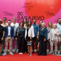 Photo call - Crew: Tender, Cineplexx Cinema, 30th Sarajevo Film Festival, 2024 (C) Obala Art Centar