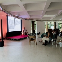 In Conversation with Igor Simić, Talents Sarajevo House, 30th Sarajevo Film Festival, 2024 (C) Obala Art Centar